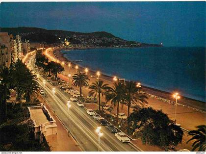 06 - Nice - La Promenade des Anglais la nuit - CPM - Voir Scans Recto-Verso