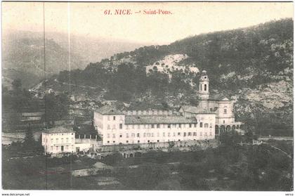 Carte Postale Ancienne de NICE-Saint Pons