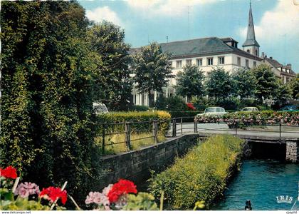 CPM Niederbronn les Bains Bas Rhin Les rives du Falkenstein et le Casino