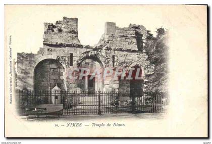 CPA Nimes Temple de Diane