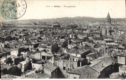 CPA Nimes Vue Generale
