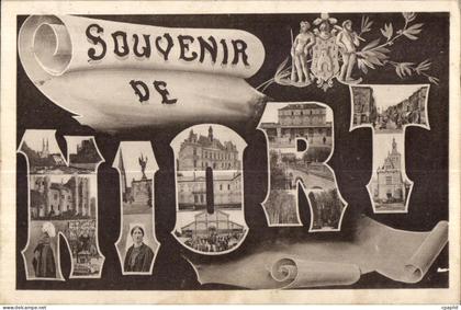 CPA Souvenir de Niort