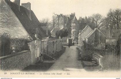 CPA 10 nogent le rotrou le chateau(cote nord)