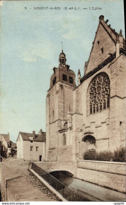 CPA Nogent Le Roi L'Eglise