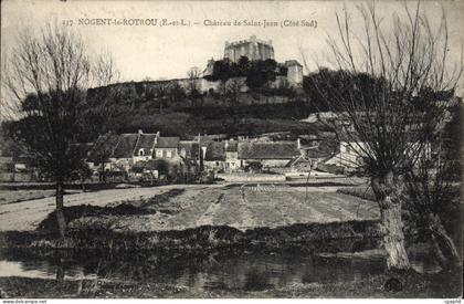 CPA Nogent Le Rotrou Chateau de Saint Jean