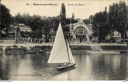 Nogent sur MArne CPA Bords de Marne
