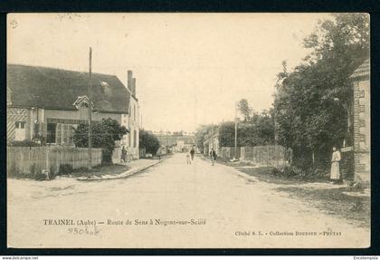 Carte Postale - France - Trainel - Route de Sens à Nogent sur Seine (CP24767OK)