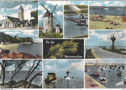 CPSM Ile de Noirmoutier vues multiples