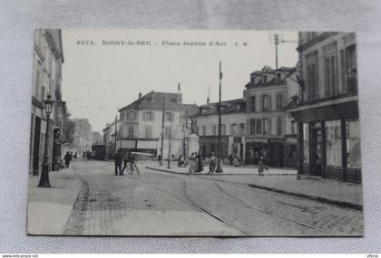 Noisy le Sec, place Jeanne d'Arc, Seine saint Denis 93