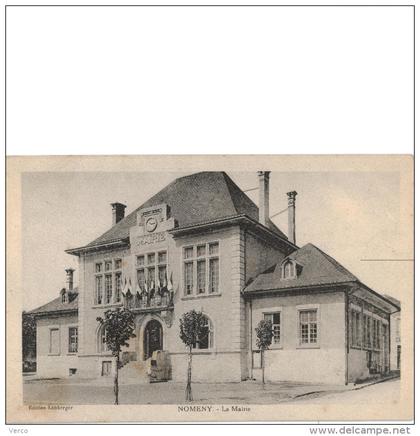 Carte Postale Ancienne de NOMENY
