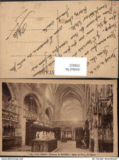 358822,Rhone-Alpes Ain Bourg Eglise de Brou Le Choeur Kirche Chorgestühl