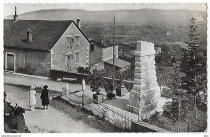 CPA CPSM 01 Challex le monument près de Pougny Collonges Farges Saint St Jean de Gonville Péron Dardagny Thoiry Sergy
