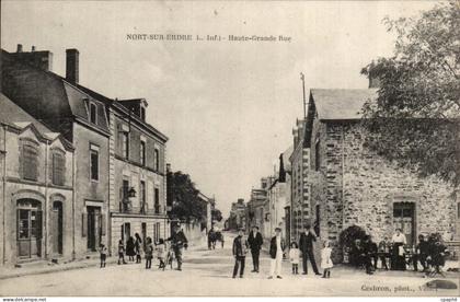 Nort sur Erdre CPA Haute Grande rue