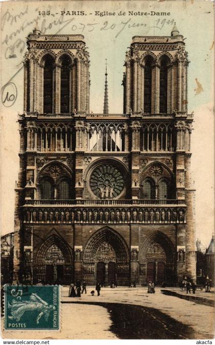 CPA PARIS (1e) - Notre Dame de Paris (214115)