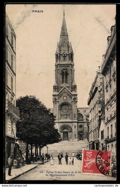 CPA Paris, Église Notre-Dame