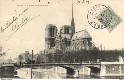 CPA Paris Notre Dame du Paris