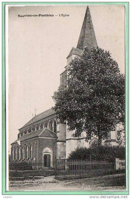 80 - NOUVION en PONTHIEU --  L'Eglise