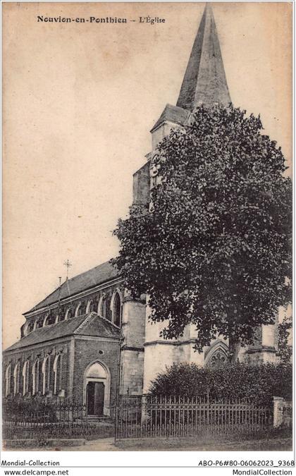 ABOP6-80-0509 - NOUVION-EN-PONTHIEU - L'Eglise