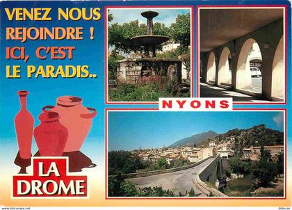 26 - Nyons - Multivues - CPM - Voir Scans Recto-Verso