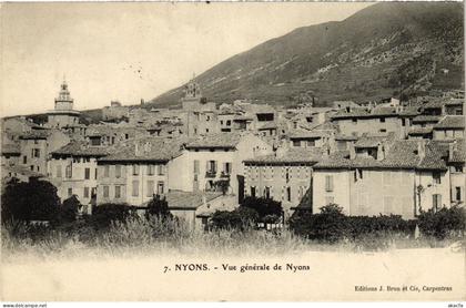 CPA Nyons vue générale (1278011)