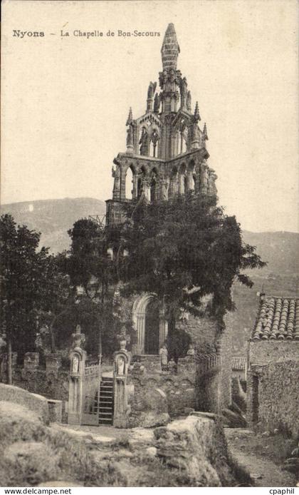 Nyons CPA La chapelle de Bon Secours