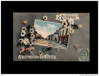 50 - OCTEVILLE - Je vous envoie ces fleurs d´Octeville