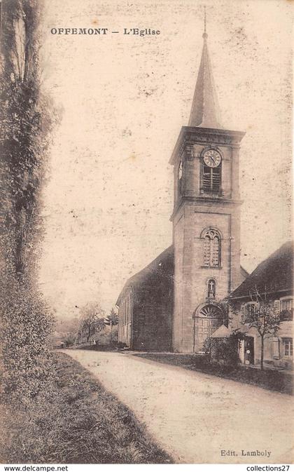 90-OFFEMONT- L'EGLISE