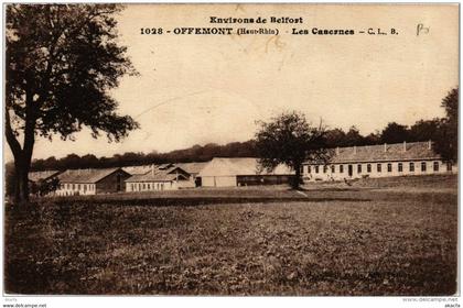 CPA OFFEMONT Les Casernes (722599)
