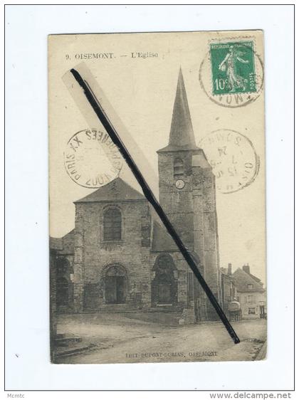 CPA  -  Oisemont  -  L'Eglise