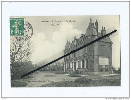 CPA  -  Oisemont  - Le Château