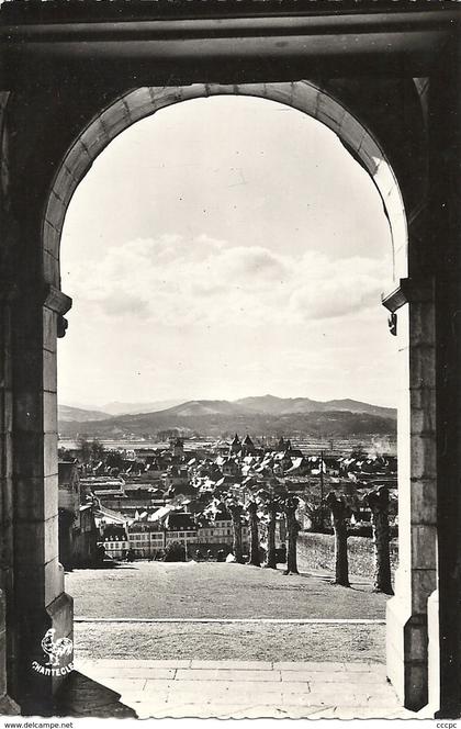 CPSM Oloron-Sainte-Marie vue générale de l'Eglise Ste-Croix