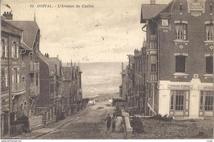 CPA Onival L'avenue du Casino