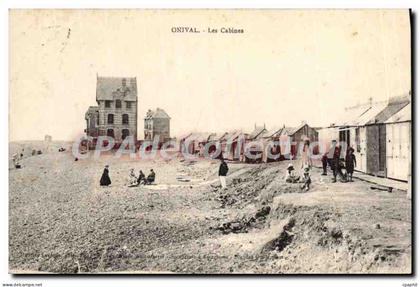 CPA Onival Les Cabines