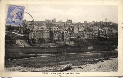 CPA Onival Vue Generale Prise des Prairies