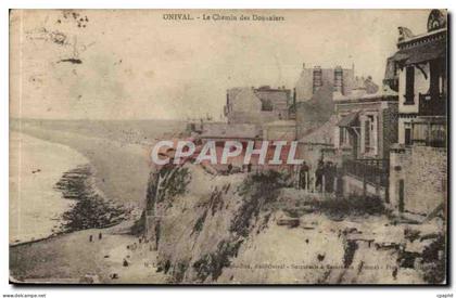 Onival CPA Le chemin des Douaniers