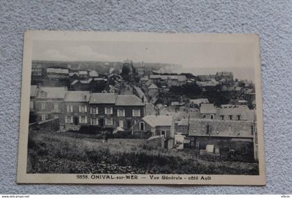 Onival sur mer, vue générale côté Ault, Somme 80