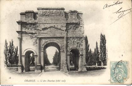 CPA Orange L'Arc Marius