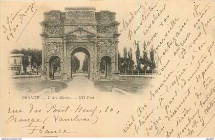 CPA Orange L'Arc Marius Carte 1900