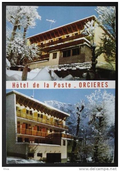 05 Orcières hotel carte pub    D05D  K05096K  C05096C RH024221
