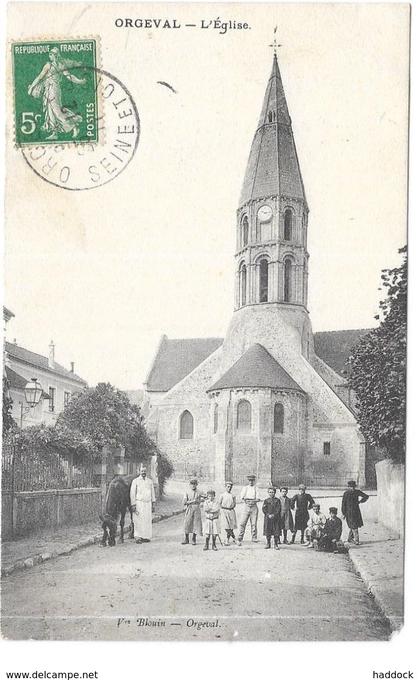 ORGEVAL : L'EGLISE