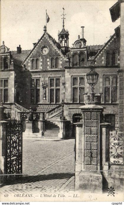 Orleans - L'Hotel de Ville - CPA