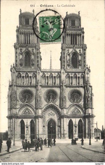 Orleans - la Cathedrale - CPA