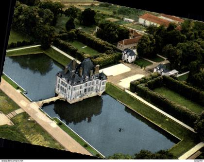 CPSM Ormesson sur Marne Vue aerienne Le Chateau