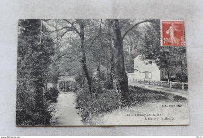 Orsay, l'Yvette et le moulin, Essonne 91