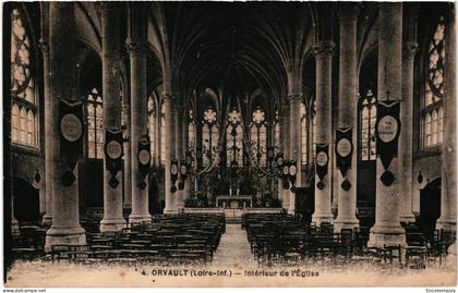 CPA Carte Postale  France  Orvault  Intérieur de l'église   VM101790