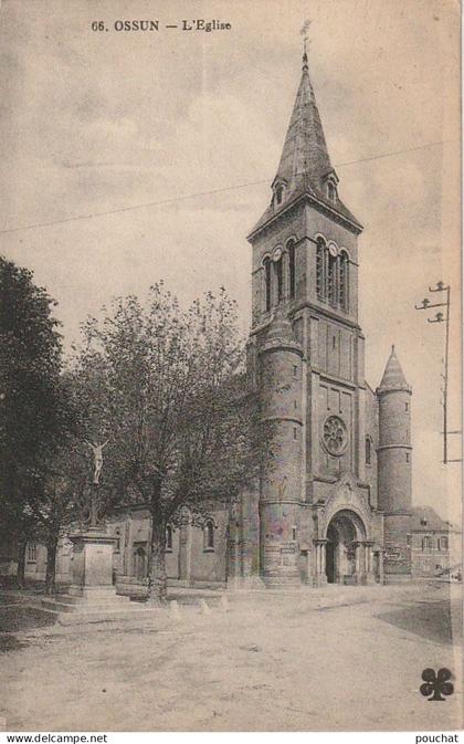 GU Nw -(65) OSSUN  - L'EGLISE   - 2 SCANS