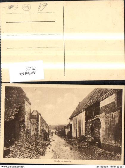 171239,Neuville Strassenansicht m. Personen