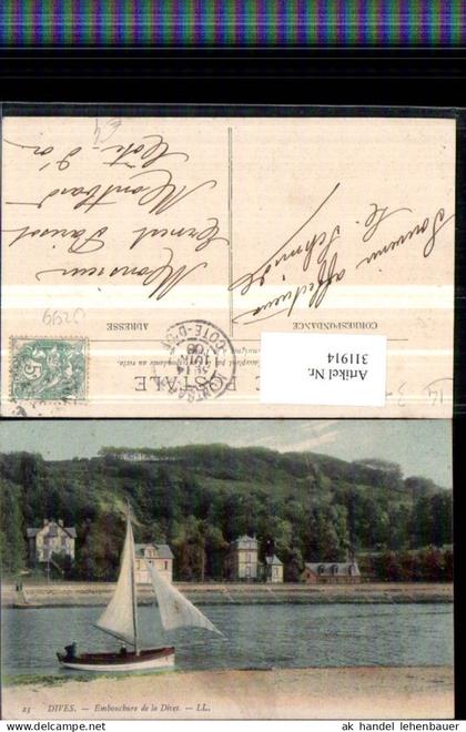 311914,Dives Embouchure de la Dives Segelboot