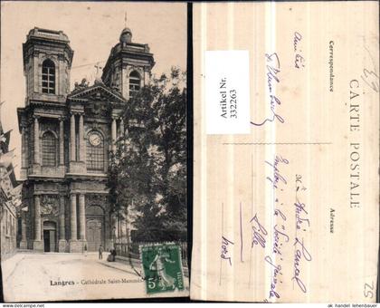 332263,Champagne-Ardenne Haute-Marne Langres Cathedrale Saint-Mammes Kirche