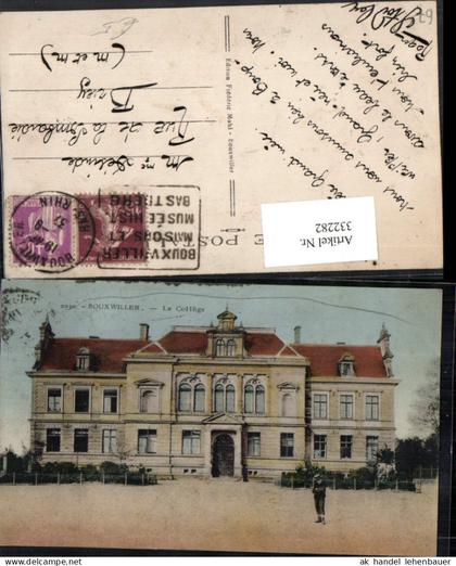 332282,Elsass Bas-Rhin Bouxwiller Le College Schulgebäude